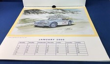 AUSTIN HEALEY MILLENNIUM CALENDAR 2000 LIMITED EDITION PRINTS - RARE