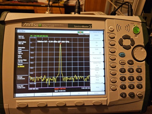 Anritsu ms2721b spectrum - ms2721b,