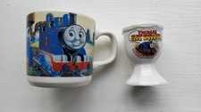 Thomas the Tank Engine and Friends Wedgwood Mug 1992/  Good Morning Egg Cup 1986
