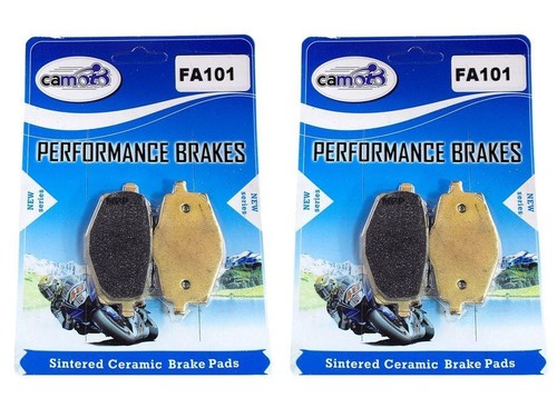 Sintered brake pad - set, for