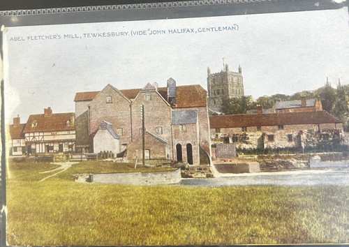 Tewkesbury postcard - tewkesbury,