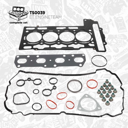 Gasket kit cylinder head - cylinder, mini