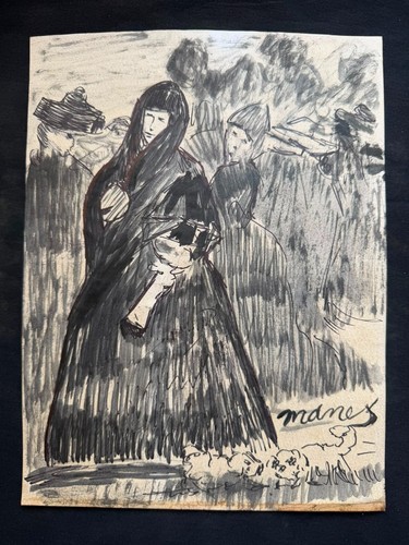 Edouard manet painting - edouard, drawing