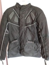 Motorcycle Jacket, Triumph, Black, Medium. Ideal for winter.