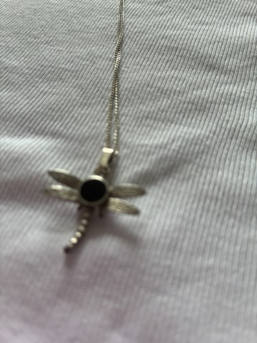 Silver snake chain necklace - silver,
