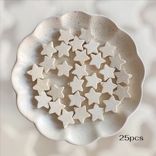Light beige wooden chunky - light, star