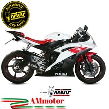 Mivv Yamaha Yzf 600 R6 2008 08 Exhaust Motorcycle Silencer Slip-On Mk3 Carbon