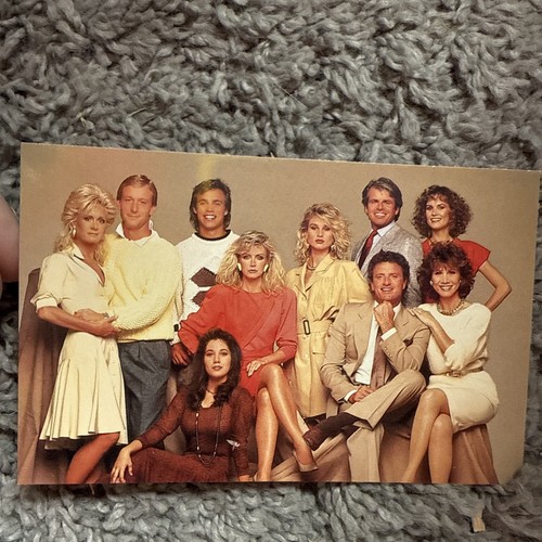 Knots landing cast card - knots,