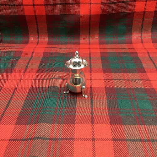 Sterling silver pepper shaker - sterling,