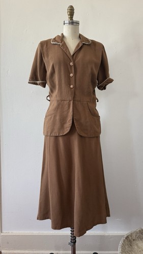 1940s 1930s brown - 1940s,