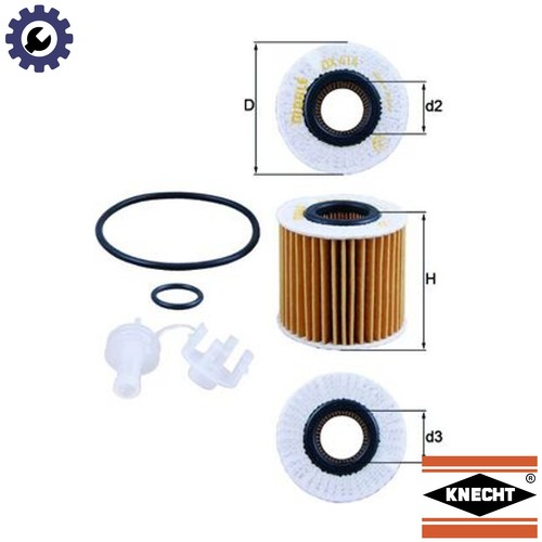 Oil filter 414d1 - ox,