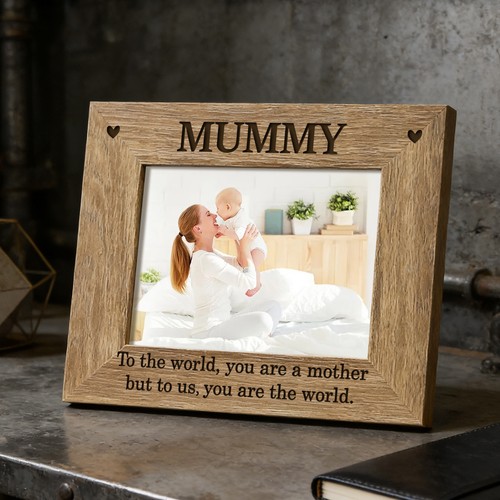Personalised mummy photo frame - mummy,