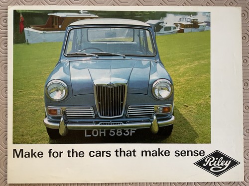 Riley range 1968 - range, sales