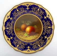 ANTIQUE COALPORT HAND PAINTED
