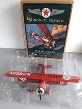 ERTL: Stearman Bi-Plane, Model 4B 1931  'Wings of Texaco' series. Pre-Owned.