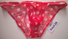 Sexy Sheer RED / Polka Dot See