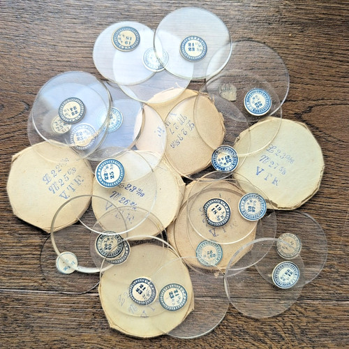 Pocket watch glasses - 50,