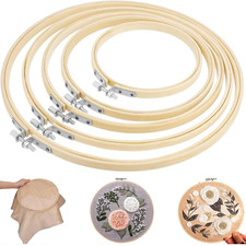 Trimits Bamboo Embroidery Hoop