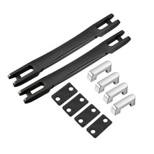 2Pcs Luggage Suitcase Case Handle Strap Carrying Grip Replacement 220mm Black