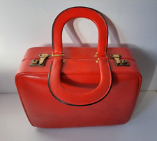 Retro 1960's Red Leatherette