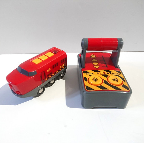 Wooden railway train brio - train,