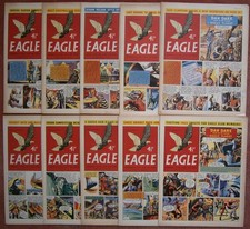 Eagle Comic Vol 7 Numbers 13 to 22, 30th March - 1st June 1956
