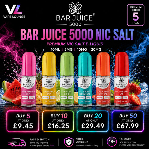Bar juice 5000 - 5000, 5mg