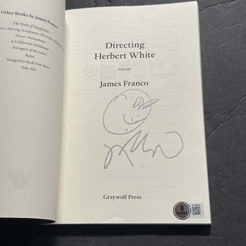 James franco signed - james, directing