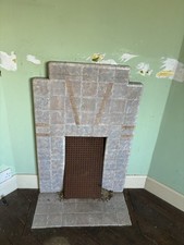 Original 1930s Tiled fireplace