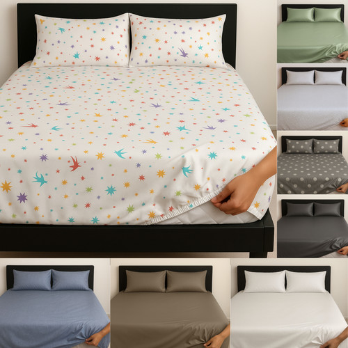 Ziora satin cotton fitted - ziora,