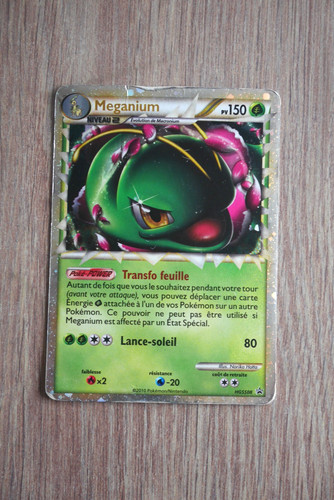 Pokemon card meganium 150 - pv,