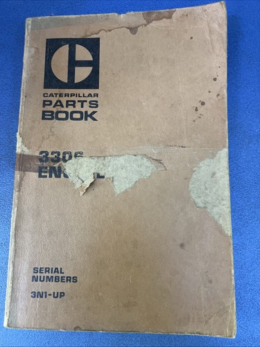 Cat 3306 engine parts - cat, book
