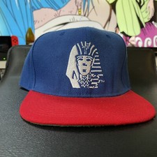 Vtg Last Kings Blue & Red Original tyga Tour Snapback Hat Rare Compton Color way