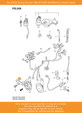 SUZUKI Clamp, 36619-05300 OEM