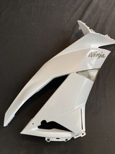 2009-2016 Kawasaki ZX6R Ninja  Right Side Fairing Panel Pearl White ZX6 R Body