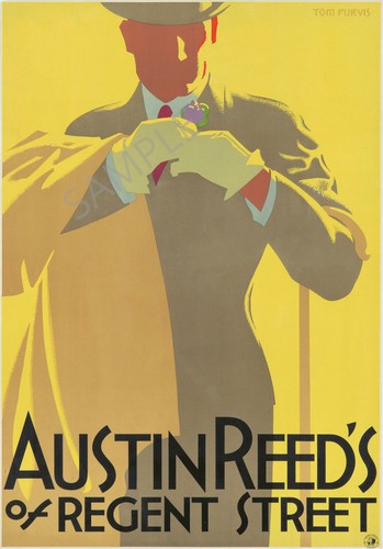 Vintage poster art deco advert - poster,