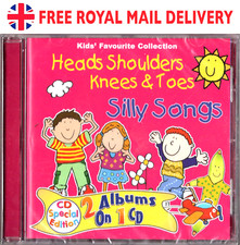 Heads Shoulders Knees & Toes Silly Songs CD for Kids Special Edition NEW SEALED.