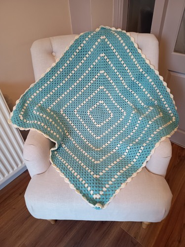 Handmade crochet blanket - handmade,