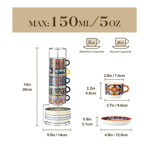 Vancasso pieces porcelain - 6-pieces,