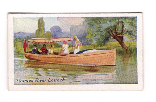 Shipping cigarette card 1929