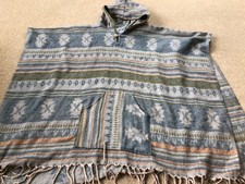 Mantra Woven Fringed Hooded