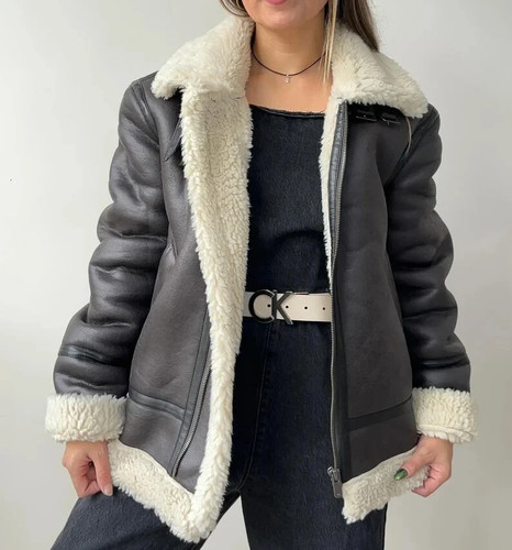 Women real sheepskin - women, b3