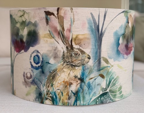 Countryside hare lamp shade - hare,