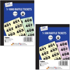 Cloakroom tickets raffle - tickets,