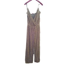 Ladies Striped Sparkly Jumpsuit Size 12