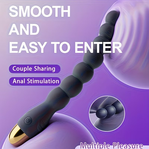 Anal plug vibrating butt beads - butt,
