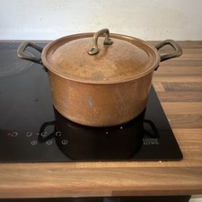 Vintage Stock Pot Pan And Lid