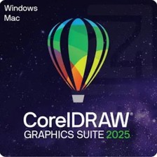 CorelDraw 2025- Complete Software installation, for Windows os- on USB