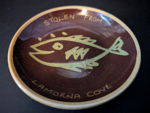 Brixham pottery lamorna cove