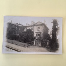 Unidentified Woodville School ? RP pc Bristol 1908 postmark BA665